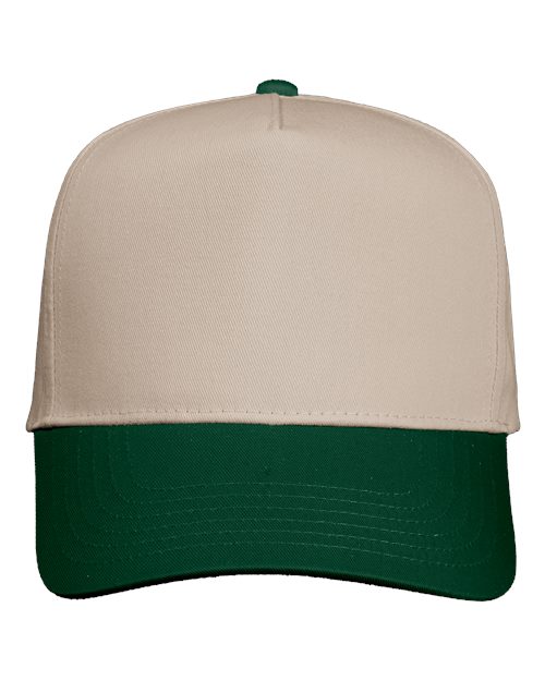 Valucap 8869 - Khaki/ Forest Green