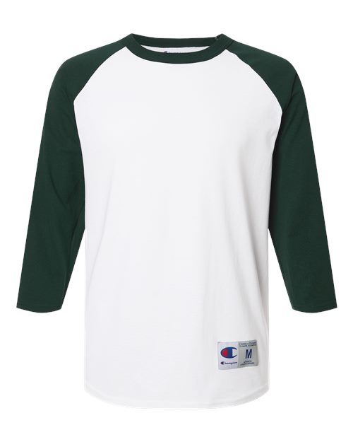 Champion T137 - White/ Dark Green