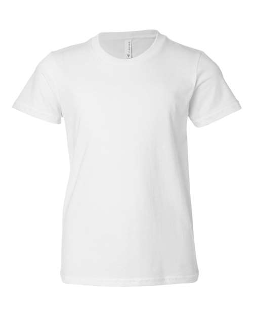 BELLA + CANVAS 3001Y - White