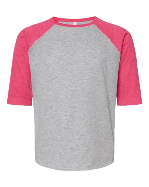 LAT 6130 - Vintage Heather/ Vintage Hot Pink