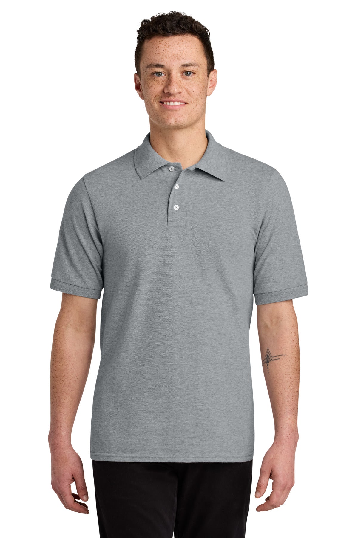 Jerzees® Unisex Premium Ring Spun Cotton Pique Sport Shirt 443M