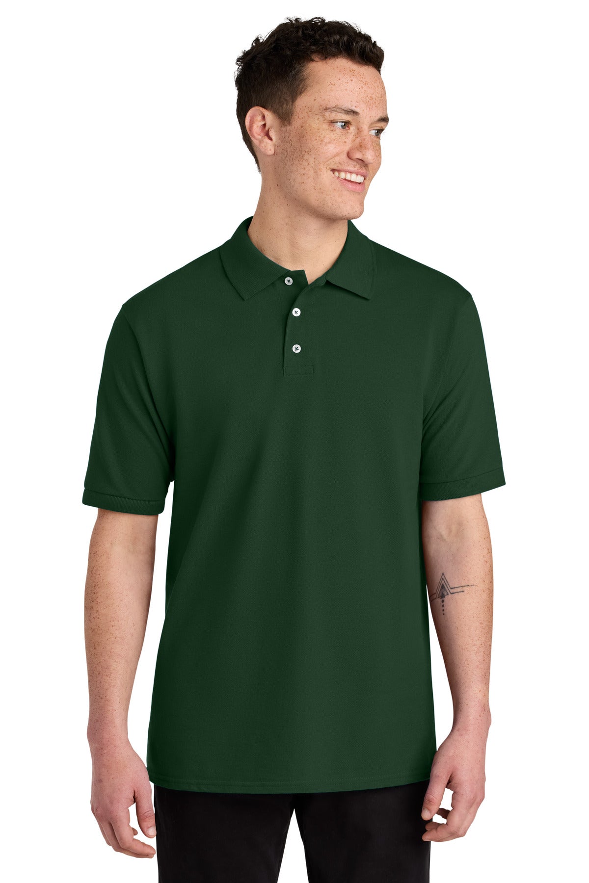 Jerzees® Unisex Premium Ring Spun Cotton Pique Sport Shirt 443M