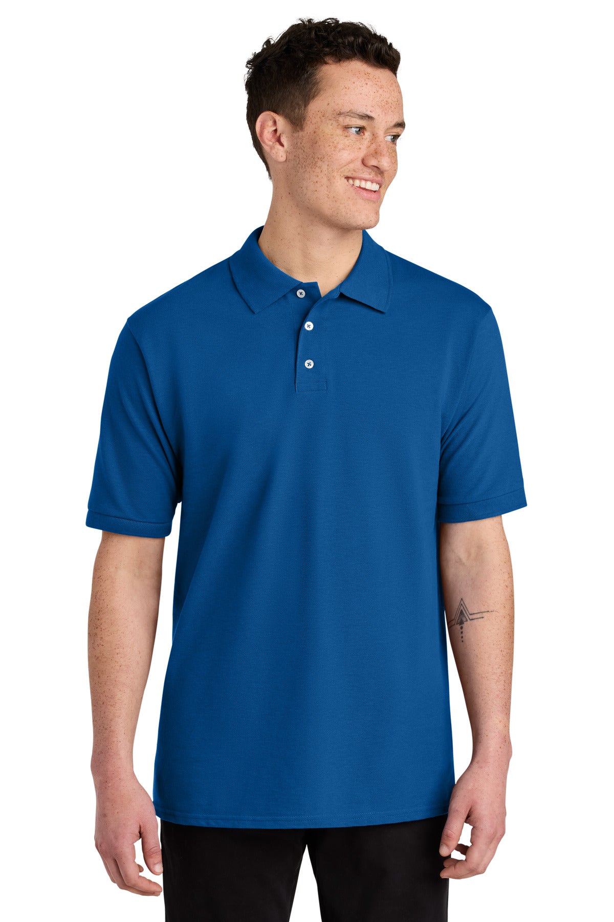 Jerzees® Unisex Premium Ring Spun Cotton Pique Sport Shirt 443M
