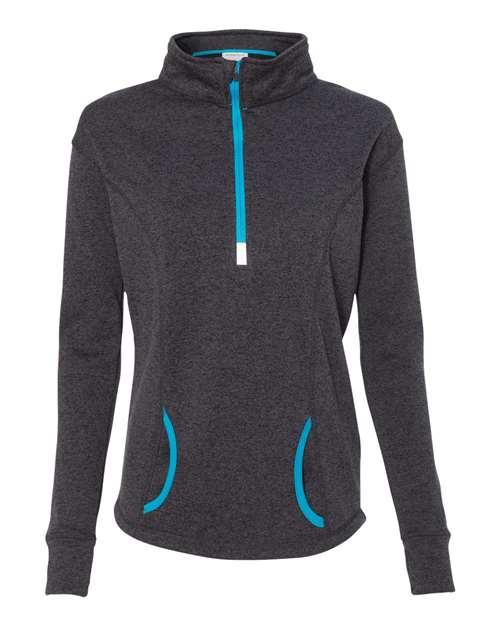J. America 8617 - Onyx Fleck/ Electric Blue