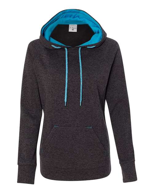 J. America 8616 - Onyx Fleck/ Electric Blue