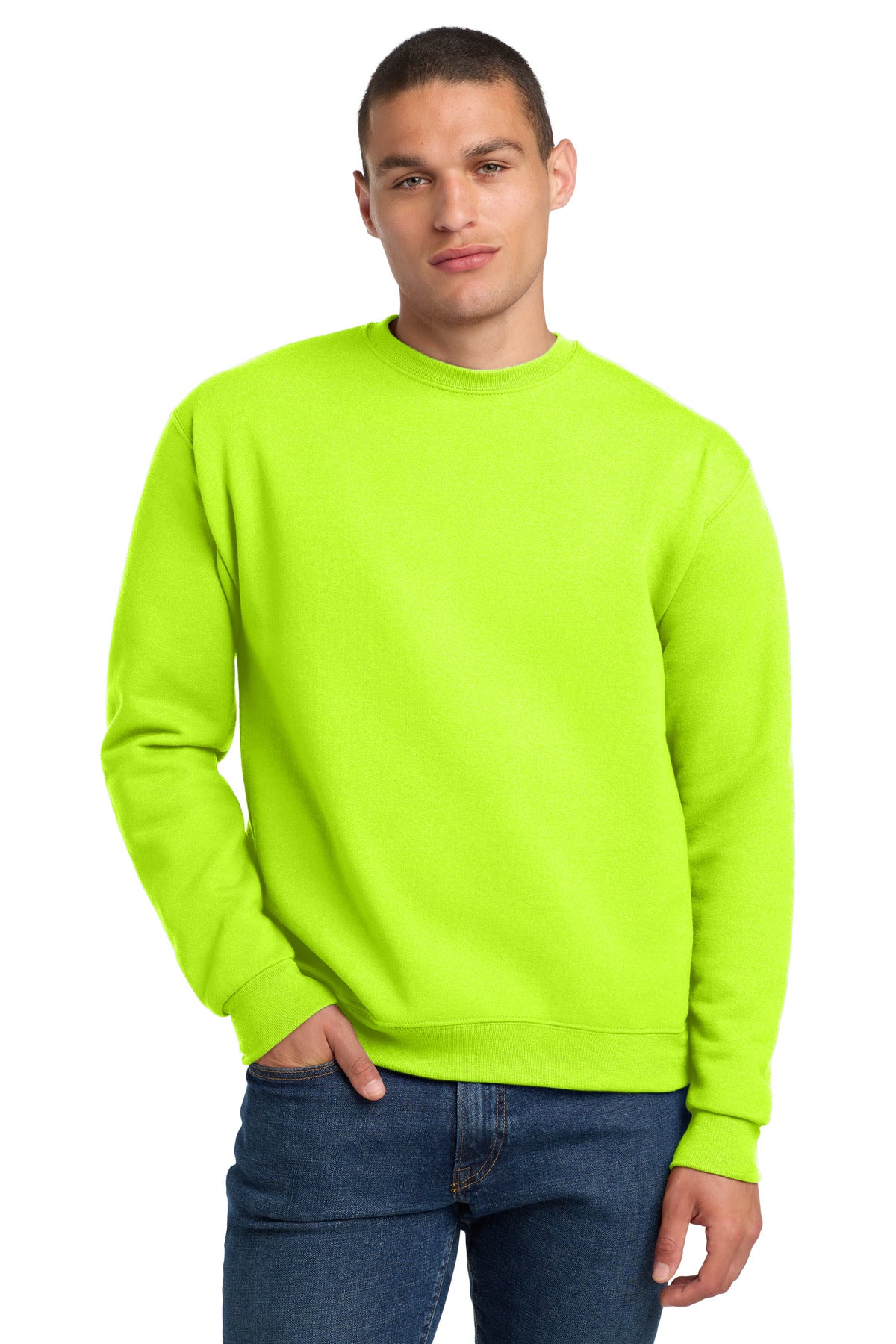 Jerzees® Super Sweats® NuBlend® - Crewneck Sweatshirt.  4662M