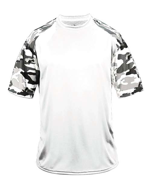 Badger 2141 - White/ White Camo