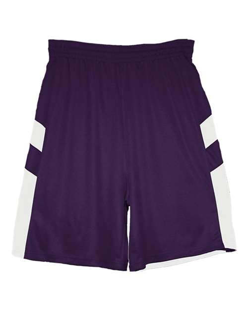 Alleson Athletic 7266 - Purple/ White