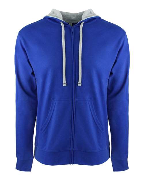 Next Level 9601 - Royal/ Heather Grey