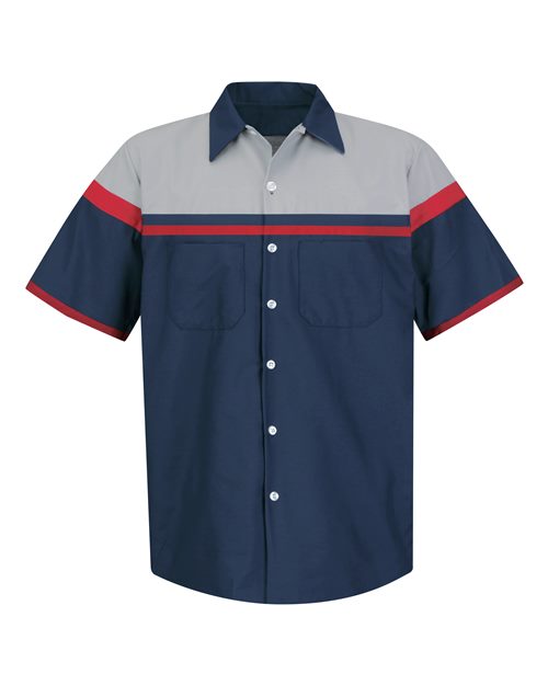 Red Kap SP24AC - Navy/ Red/ Light Grey