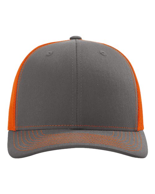 Richardson 112 - Charcoal/ Orange