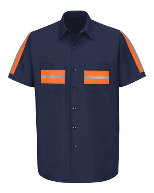 Red Kap SP24E - Navy/ Orange Trim