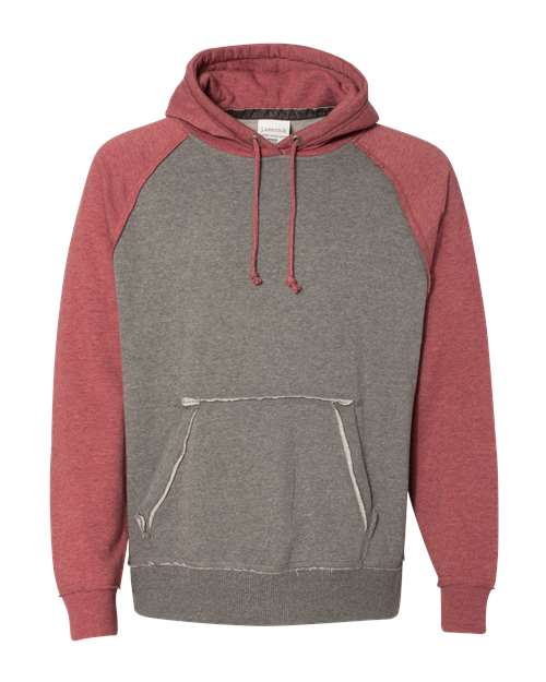 J. America 8885 - Smoke Heather/ Simply Red Heather
