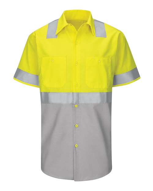 Red Kap SY24 - Fluorescent Yellow/ Green/ Grey