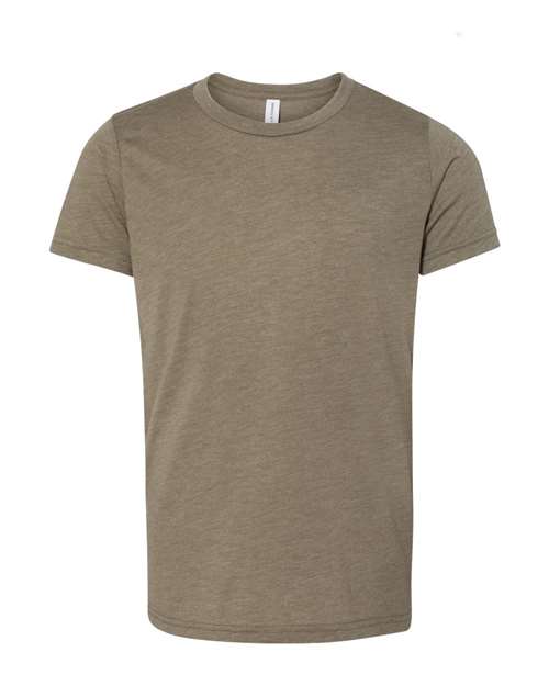 BELLA + CANVAS 3413Y - Olive Triblend