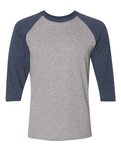 JERZEES 601RR - Oxford/ Indigo Heather