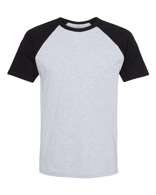 Next Level 3650 - Black/ Heather Grey