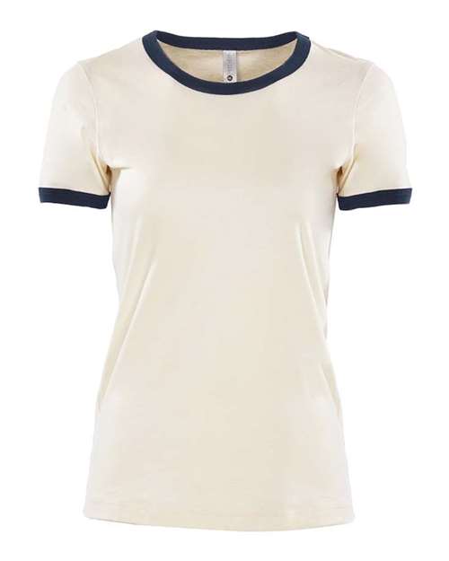 Next Level 3904 - Natural/ Midnight Navy