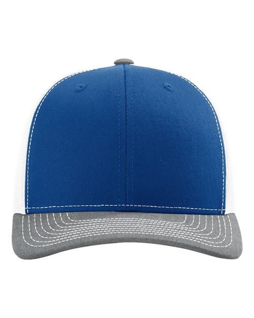 Richardson 112 - Royal/ White/ Heather Grey