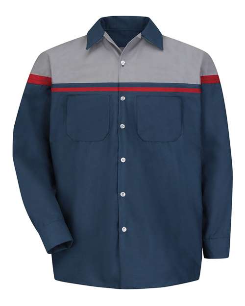 Red Kap SP14AC - Navy/ Red/ Light Grey