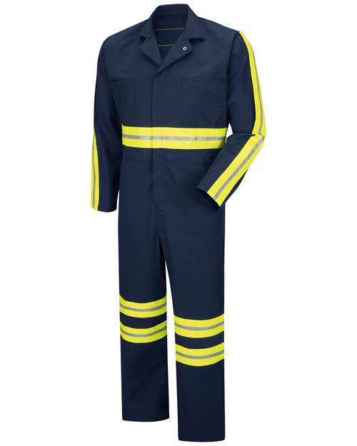 Red Kap CT10ENT - Navy/ Yellow Trim