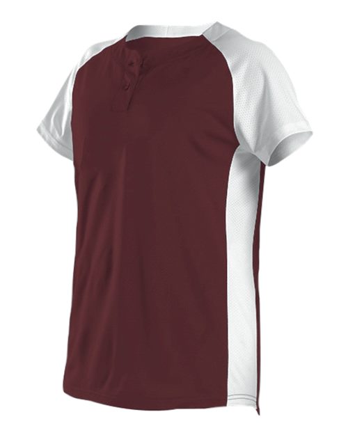 Alleson Athletic 522PDWG - Maroon/ White