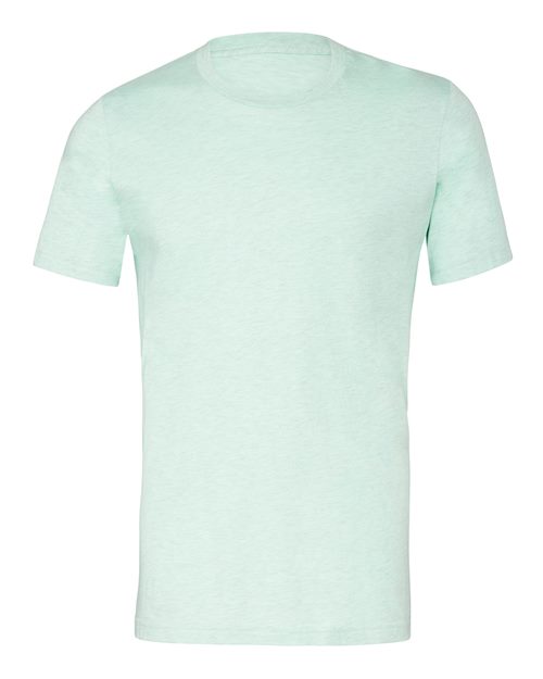 BELLA + CANVAS 3001CVC - Heather Prism Mint