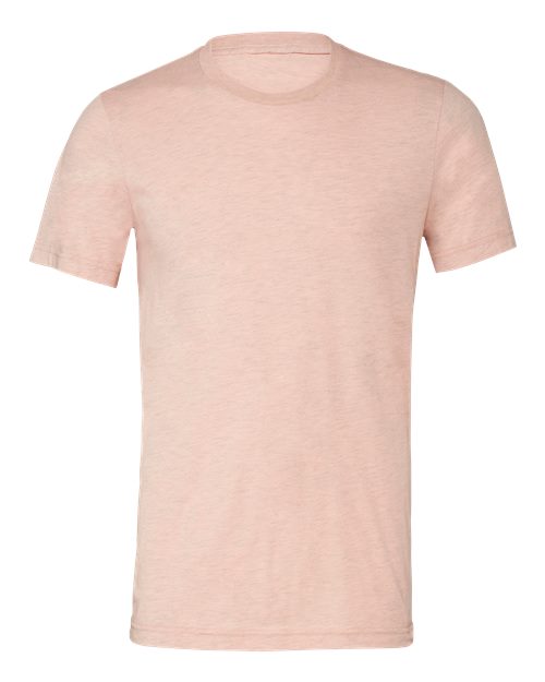 BELLA + CANVAS 3001CVC - Heather Prism Peach