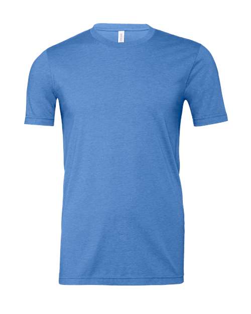 BELLA + CANVAS 3001CVC - Heather Columbia Blue
