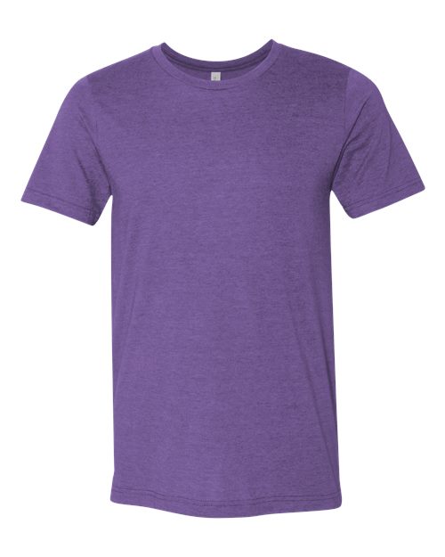 BELLA + CANVAS 3001CVC - Heather Team Purple