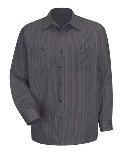 Red Kap SP10T - Charcoal/ Blue/ White Stripe