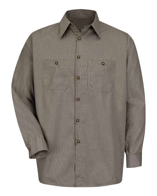 Red Kap SP10T - KB-Khaki/ Black Microcheck