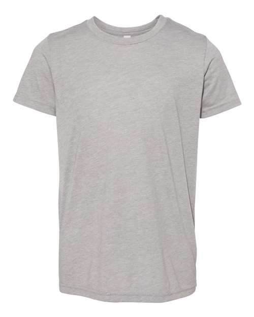 BELLA + CANVAS 3413Y - Athletic Grey Triblend
