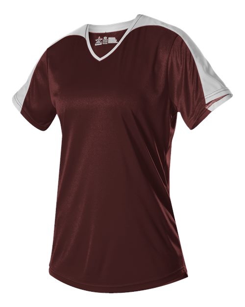 Alleson Athletic 558VG - Maroon/ White