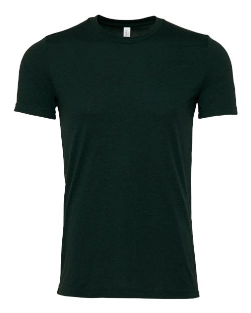 BELLA + CANVAS 3001CVC - Heather Emerald