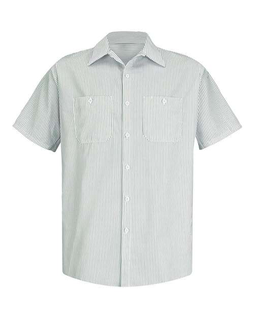 Red Kap SP20 - GW-White/ Green Stripe