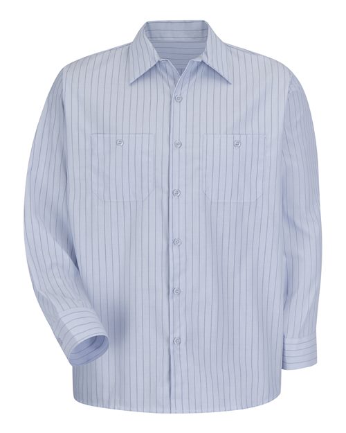 Red Kap SP10 - Light Blue/ Navy Stripe