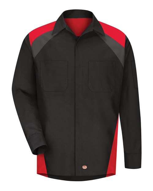 Red Kap SY18T - Black/ Red/ Charcoal