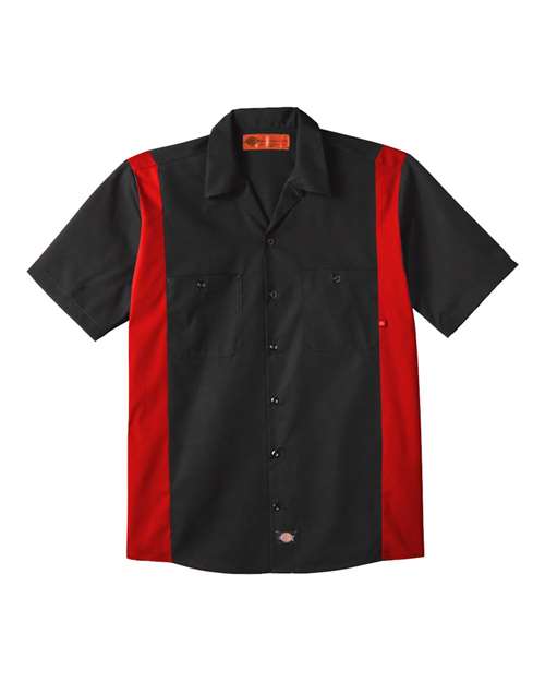 Dickies LS524 - Black/ English Red