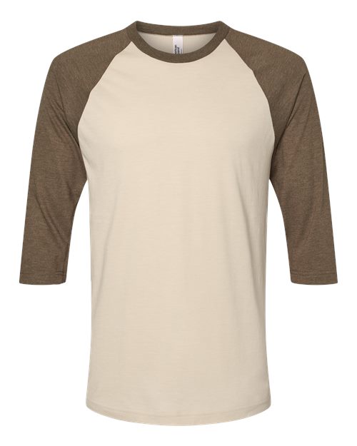 American Apparel 2003CVC - Heather Bone/ Heather Army