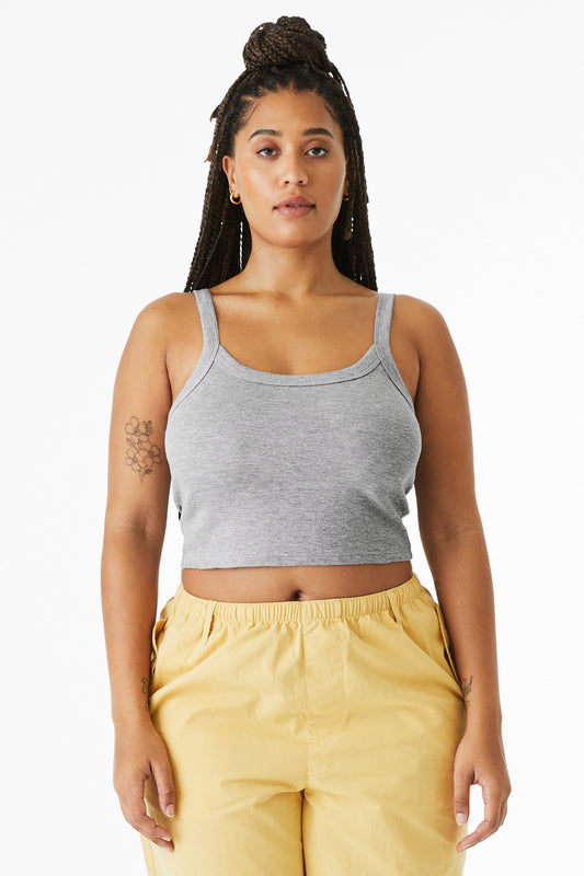 BELLA+CANVAS® Women's Micro Rib Spaghetti Strap Tank BC1012