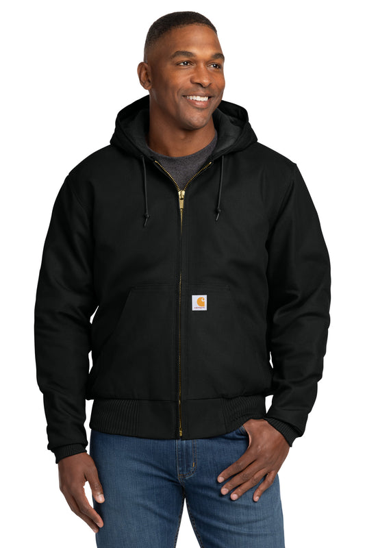 Carhartt ® Quilted-Flanne-Lined Duck Active Jac. CT106677