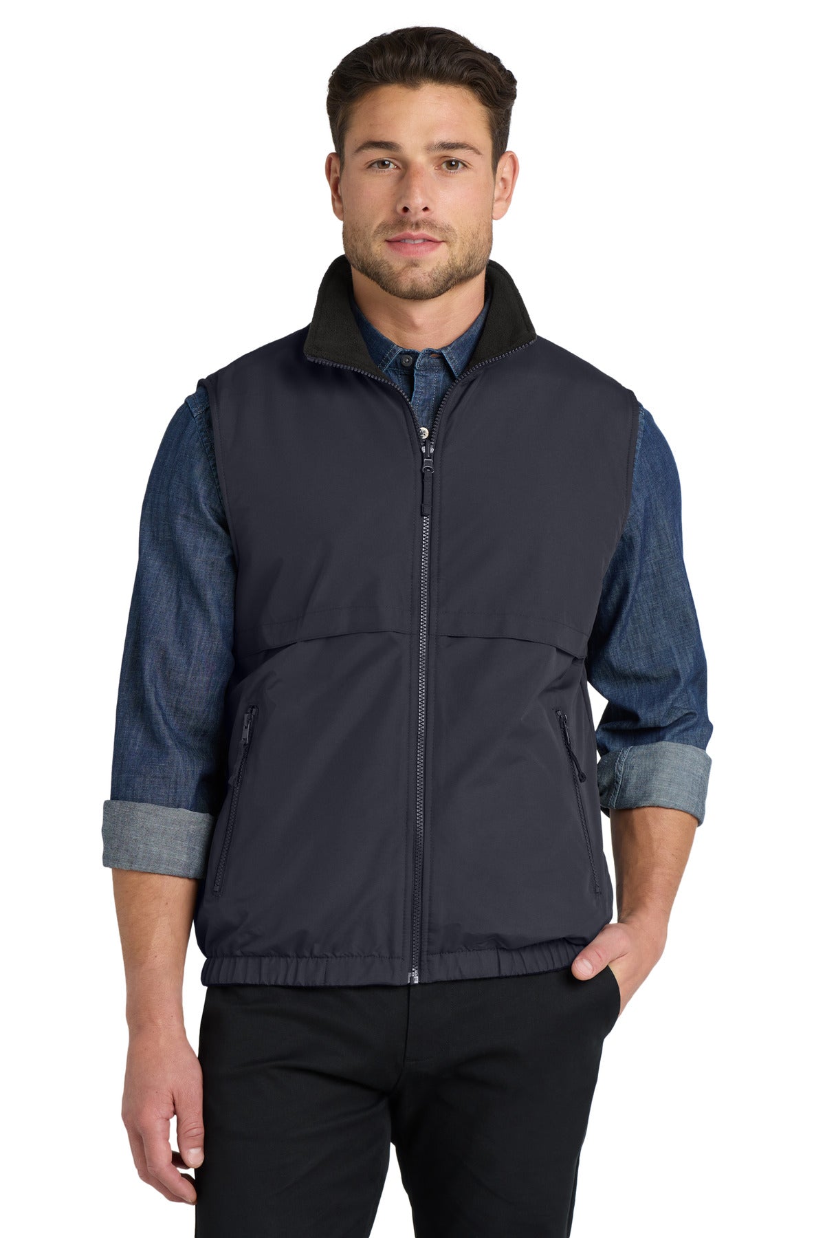 Port Authority® Reversible Charger Vest. J7490