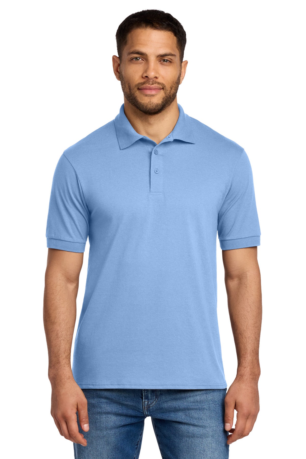 Port & Co™ Core Blend Jersey Knit Polo. KP55