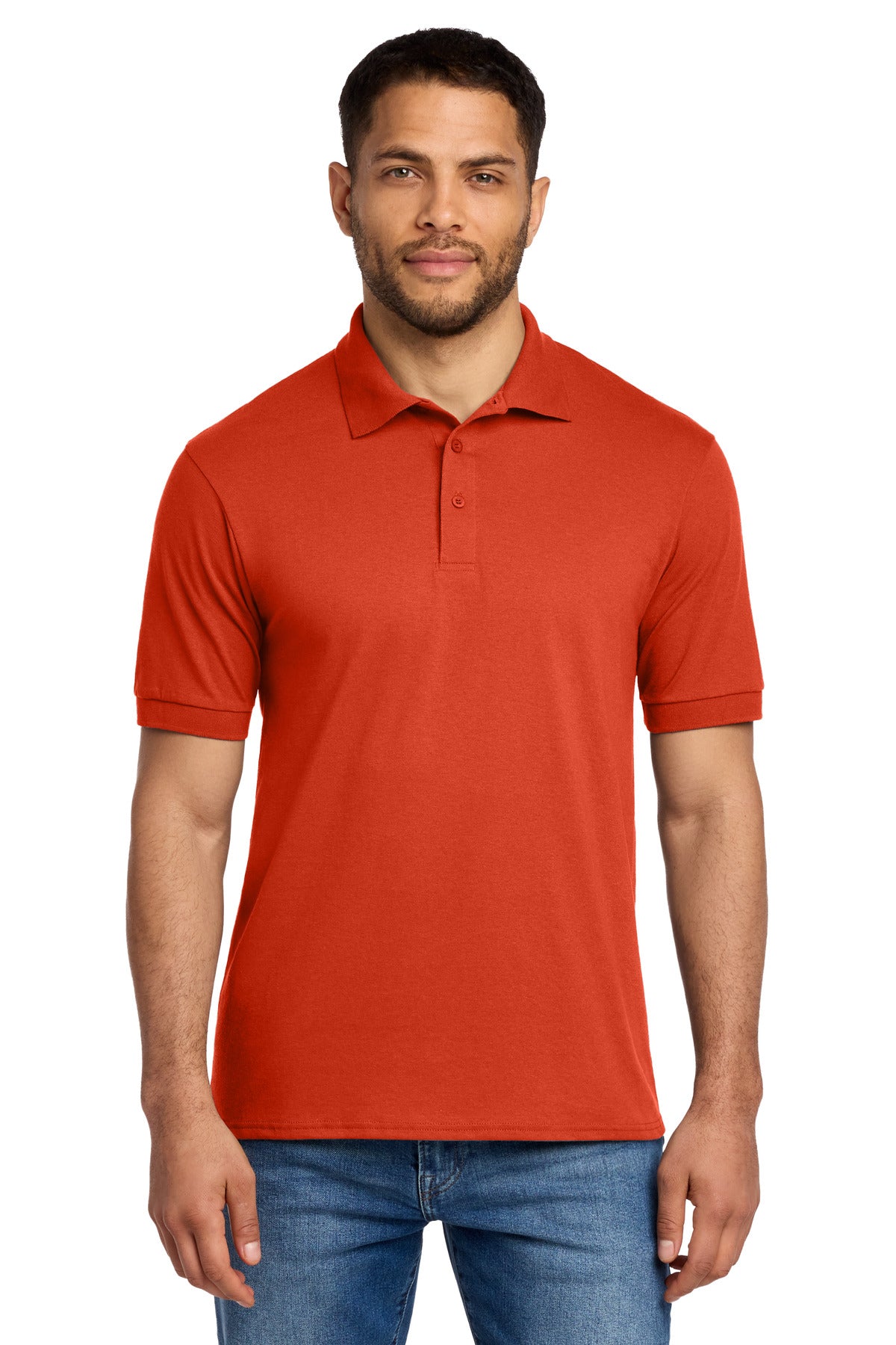 Port & Co™ Core Blend Jersey Knit Polo. KP55
