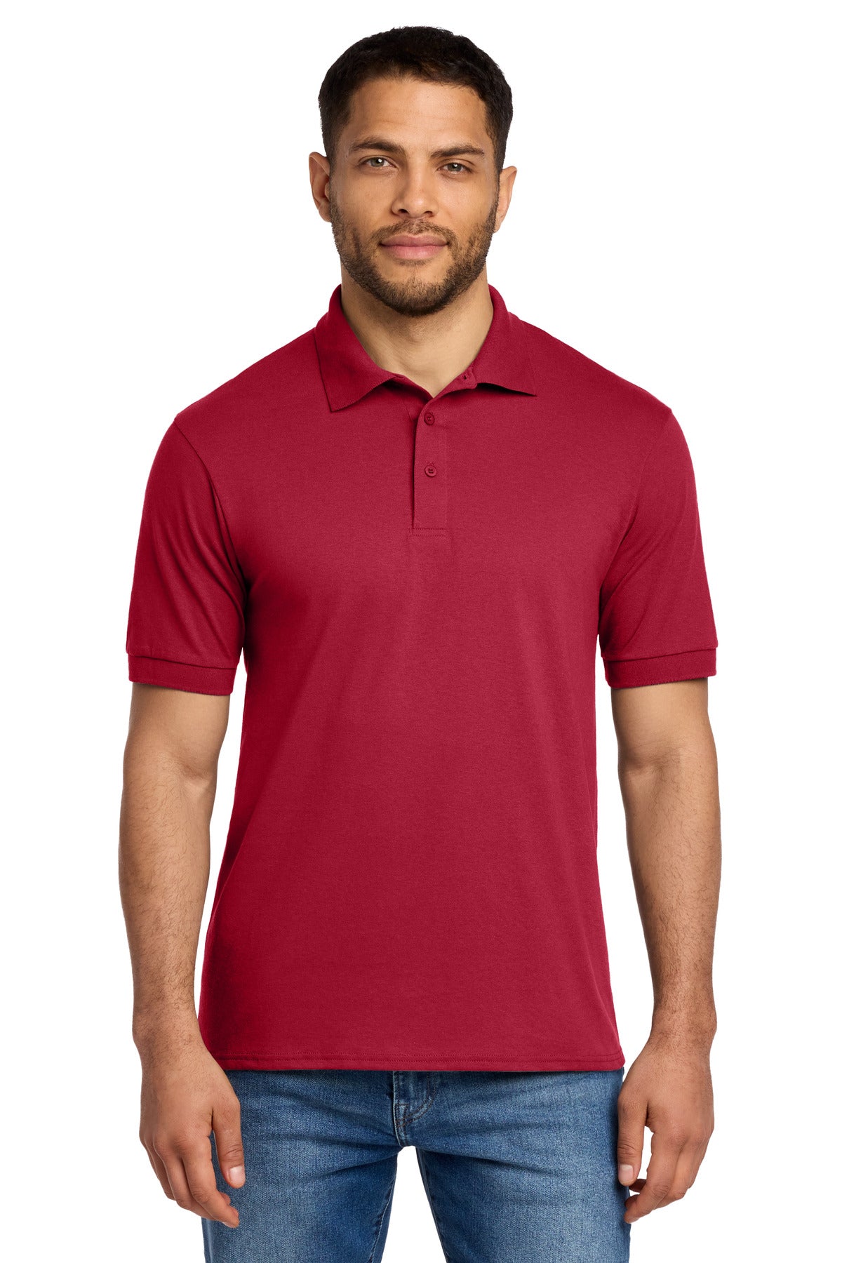 Port & Co™ Core Blend Jersey Knit Polo. KP55