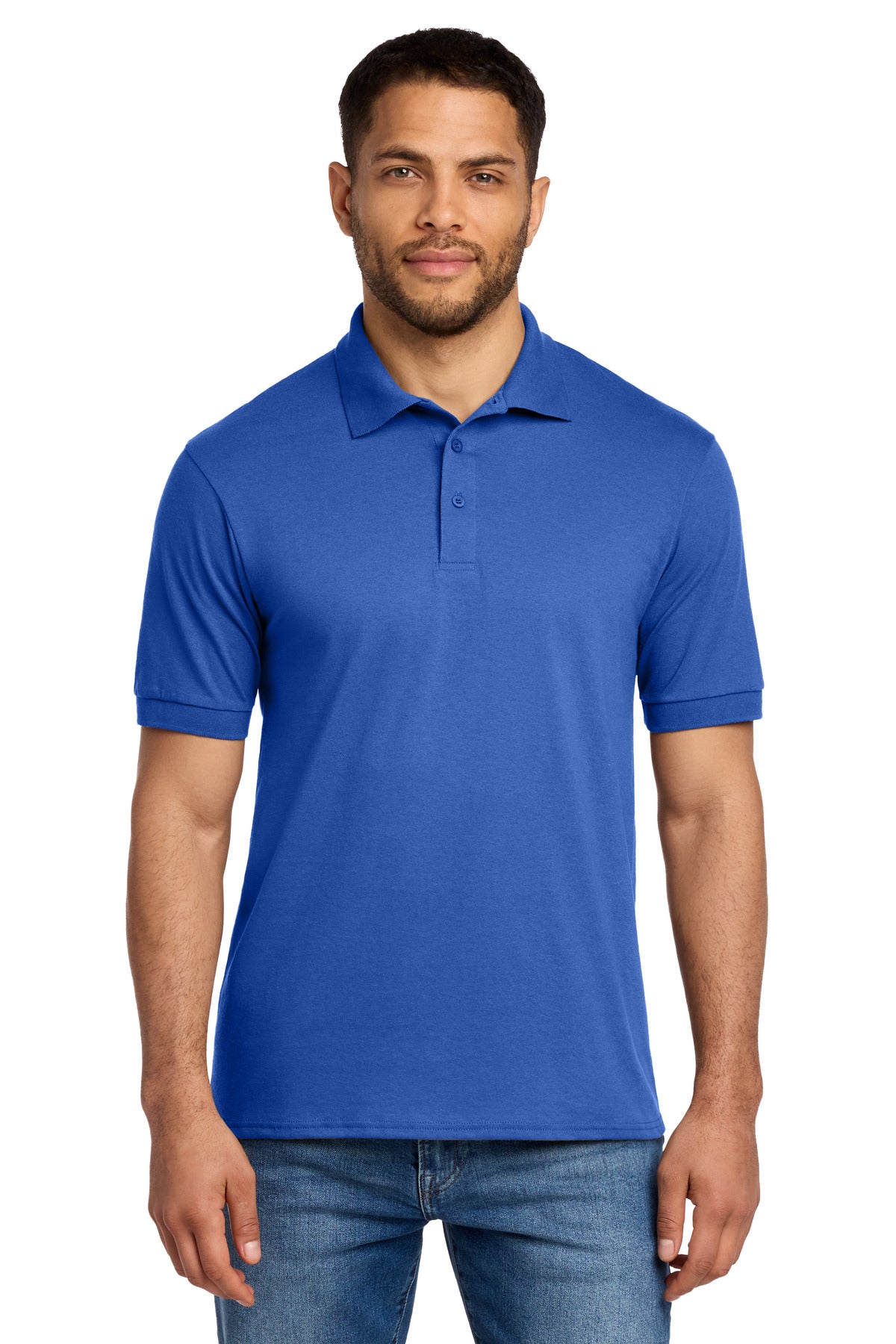 Port & Co™ Core Blend Jersey Knit Polo. KP55