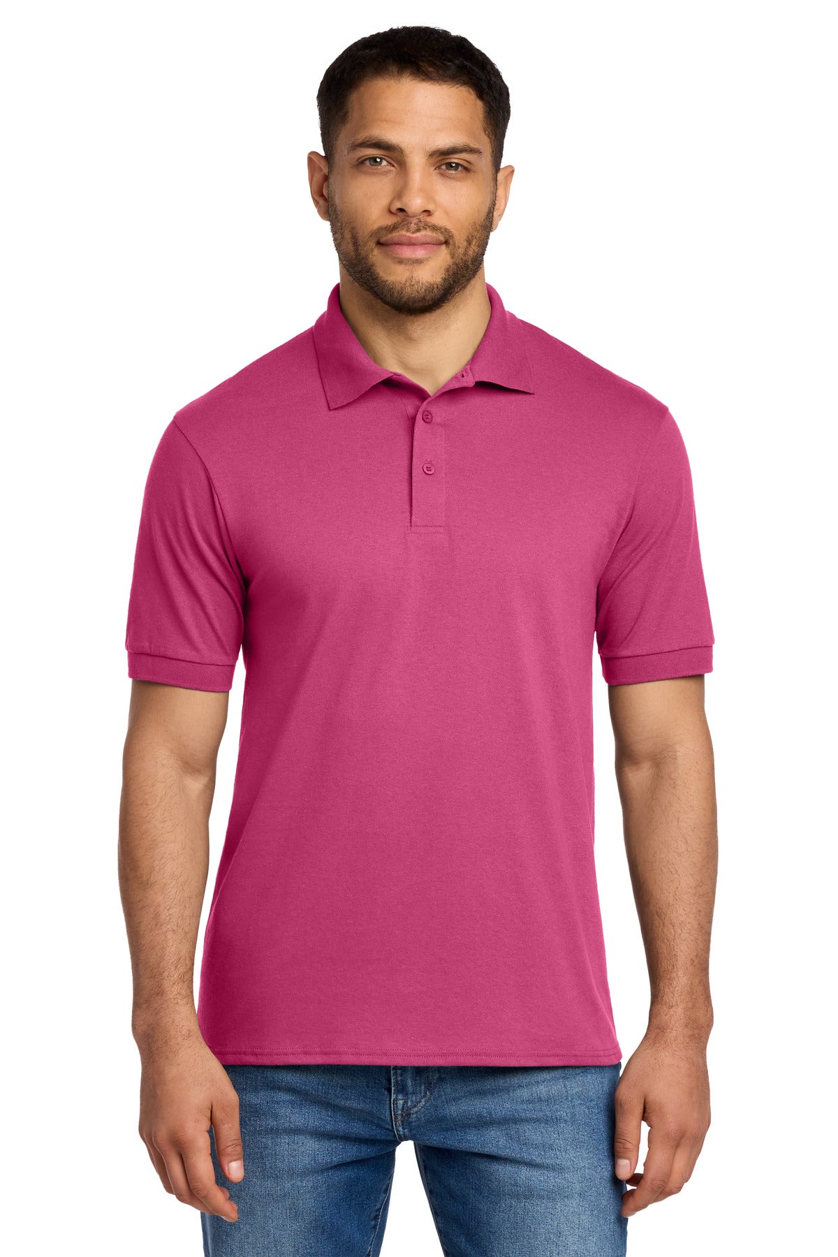 Port & Co™ Core Blend Jersey Knit Polo. KP55
