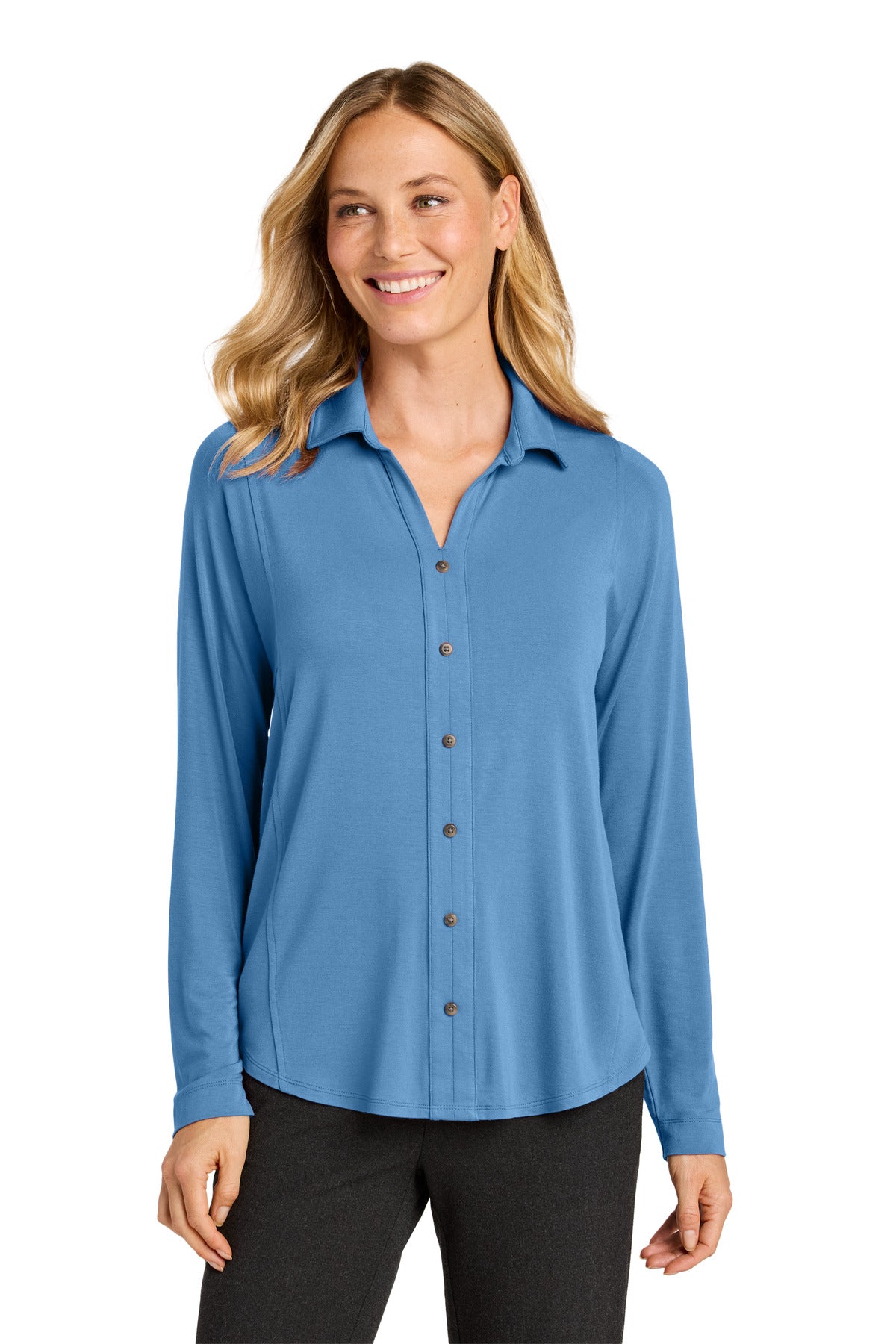 Port Authority® Women's Luxe Knit Button Tunic LK5602