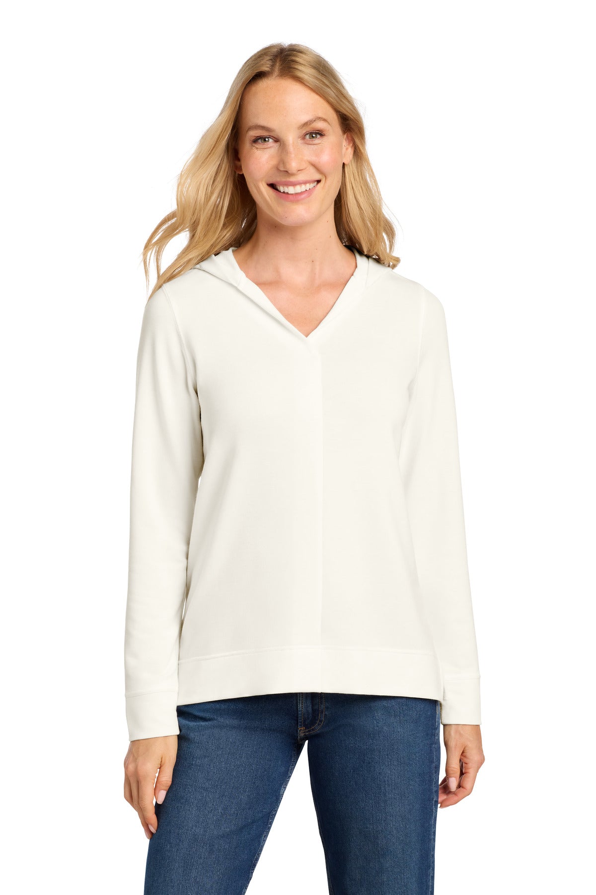 Port Authority® Women's Microterry Pullover Hoodie LK826